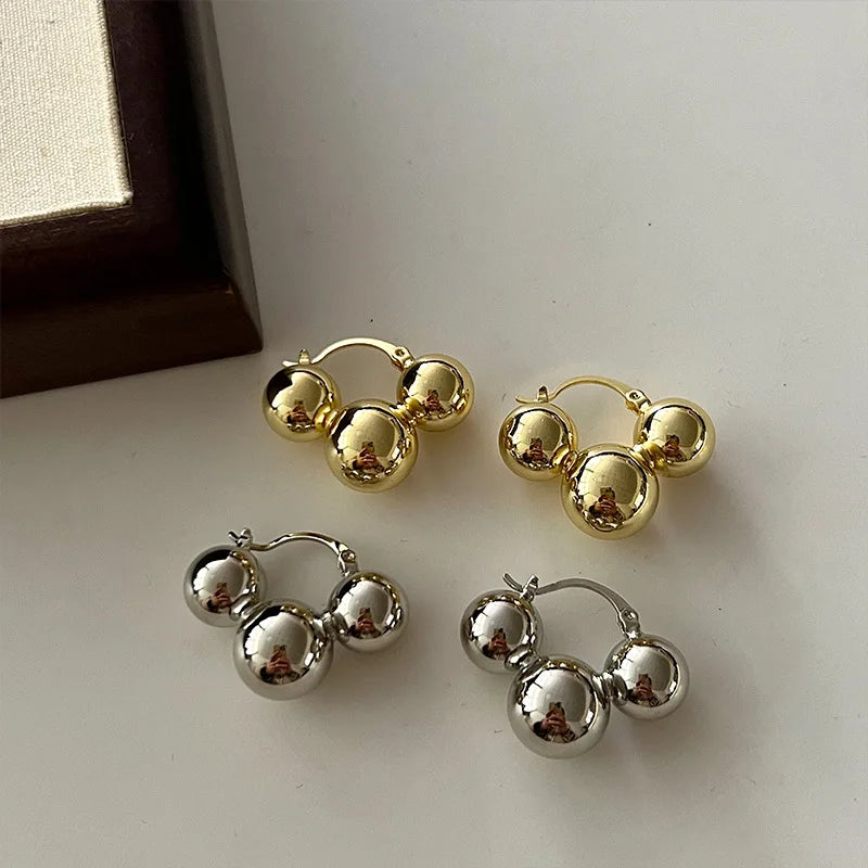 Ball Design Earrings